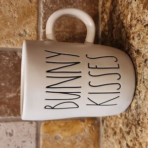 Rae Dunn Bunny Kisses White Mug